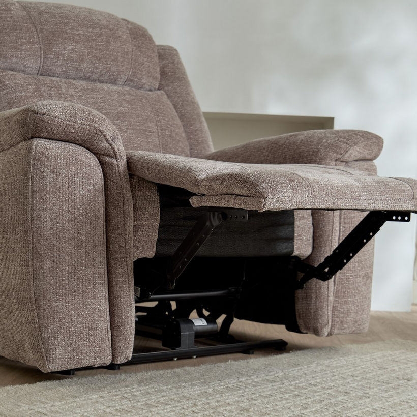 Nova Fabric Electric Power Recliner Armchair - Image 12