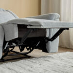 Brunswick 3-Seater Fabric Recliner with Dropdown and 2 Cup Holders
