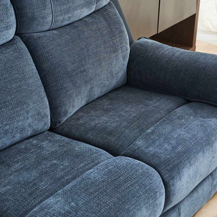 Kingston 3-Seater Electric Power Fabric Recliner with Dropdown and 2 Cup holders - Image 10