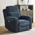 Kingston Armchair Electric Power Fabric Recliner