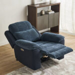 Kingston Armchair Electric Power Fabric Recliner
