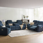 Kingston Armchair Electric Power Fabric Recliner