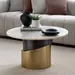 Cavon Pegas Genuine Marble Top Coffee Table - Image 11