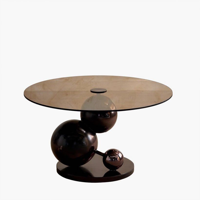 Cavon Glanzy Tempered Glass Top Coffee Table - Image 8