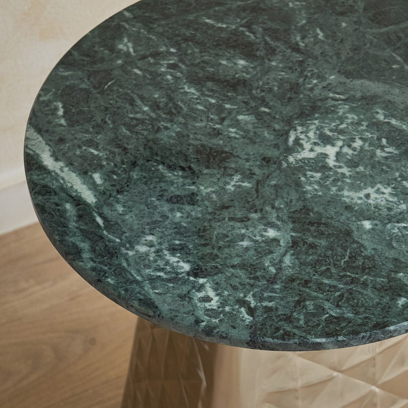 Cavon Draciel Marble Top End Table - Image 4