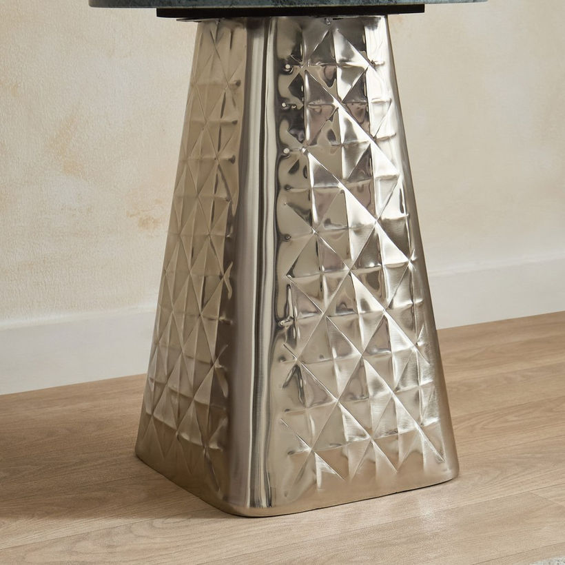 Cavon Draciel Marble Top End Table - Image 5
