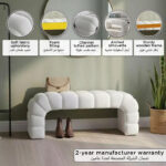 Cavallo Fabric Bench
