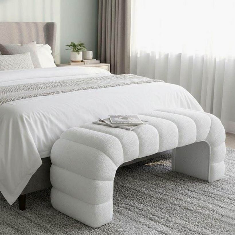 Cavallo Fabric Bench - Image 4