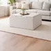 Libby Fabric Bench with Storage - Image 7