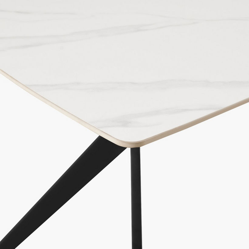 Lucina 6-Seater Sintered Stone Top Dining Table - Image 6
