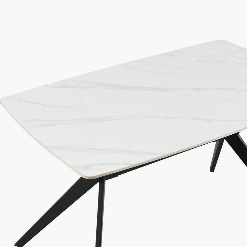 Lucina 6-Seater Sintered Stone Top Dining Table - Image 7