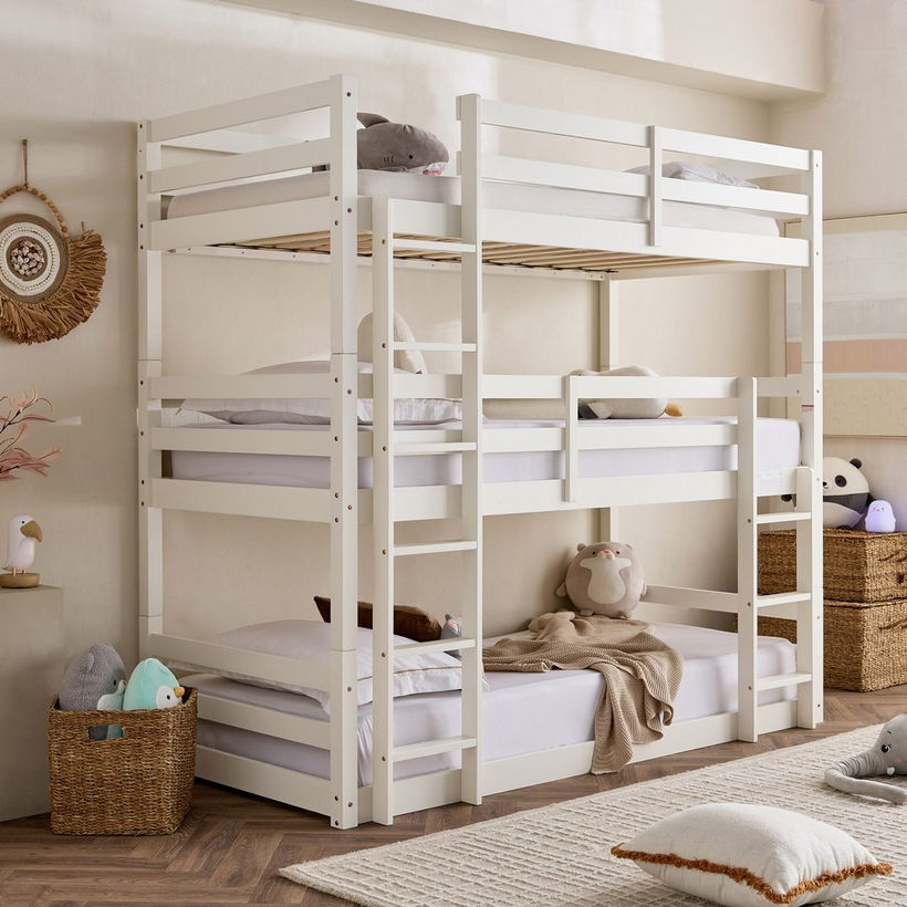 Movo Ivory Stova Triple Bunk Bed - Image 9