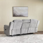 Stanford NXT 3-Seater Fabric Recliner with Drop Down and 2 Cupholders