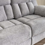Stanford NXT 3-Seater Fabric Recliner with Drop Down and 2 Cupholders
