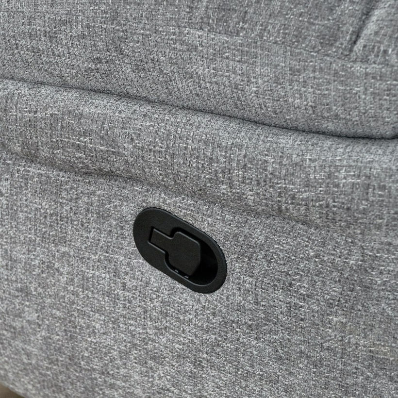 Stanford NXT 3-Seater Fabric Recliner with Drop Down and 2 Cupholders - Image 11