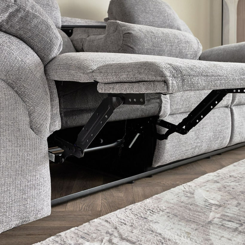 Stanford NXT 2-Seater Fabric Recliner with Console and 2 Cupholders - Image 11