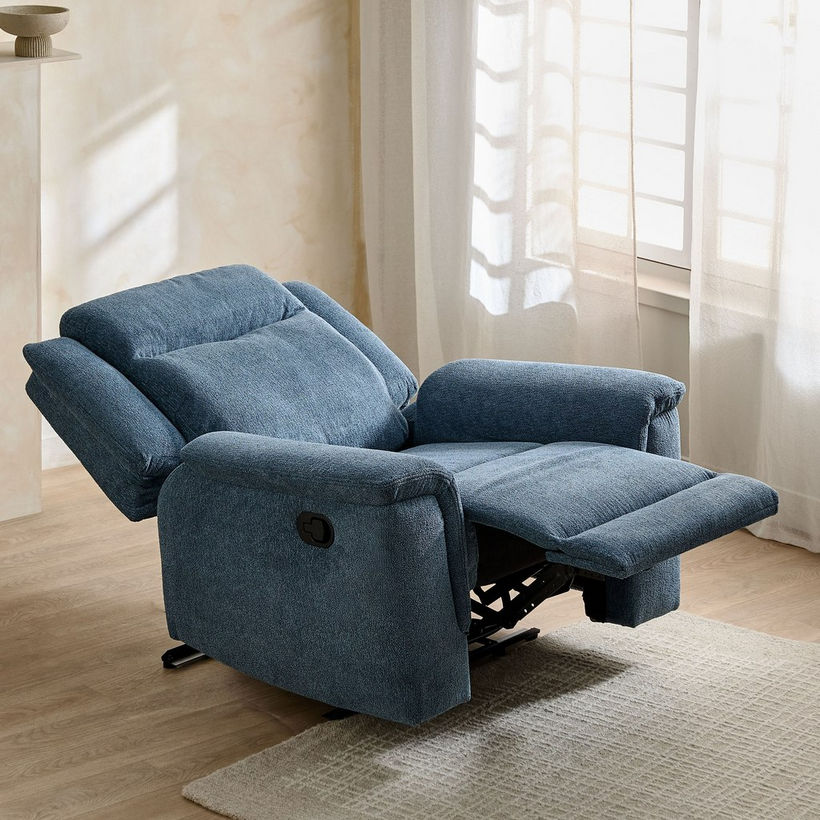 Brunswick Fabric Recliner Armchair - Image 5