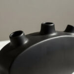 Alora Tilden Monochrome Decorative Vase - 26x6x12 cm