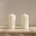 Luna 2-Piece Unscented Pillar Candle Set - Image 9