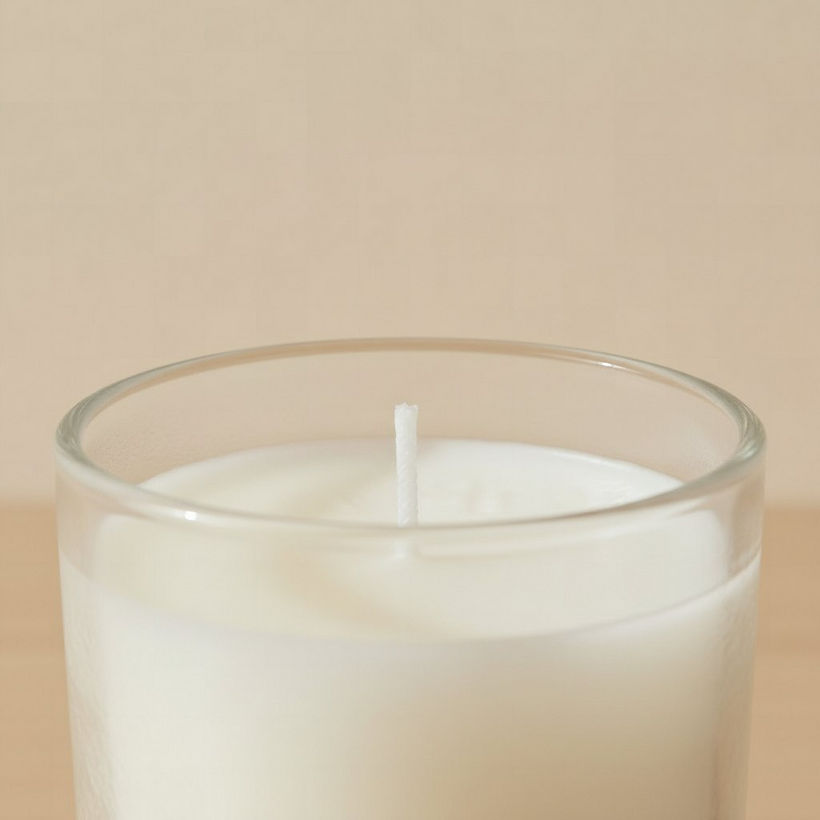 Luna 2-Piece Unscented Votive Glass Jar Candle Set - 10 h - Image 3