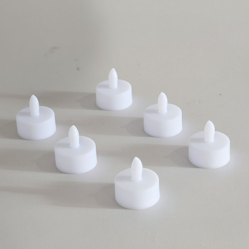 Luna 6-Piece LED Flameless Tealight Set - Image 4