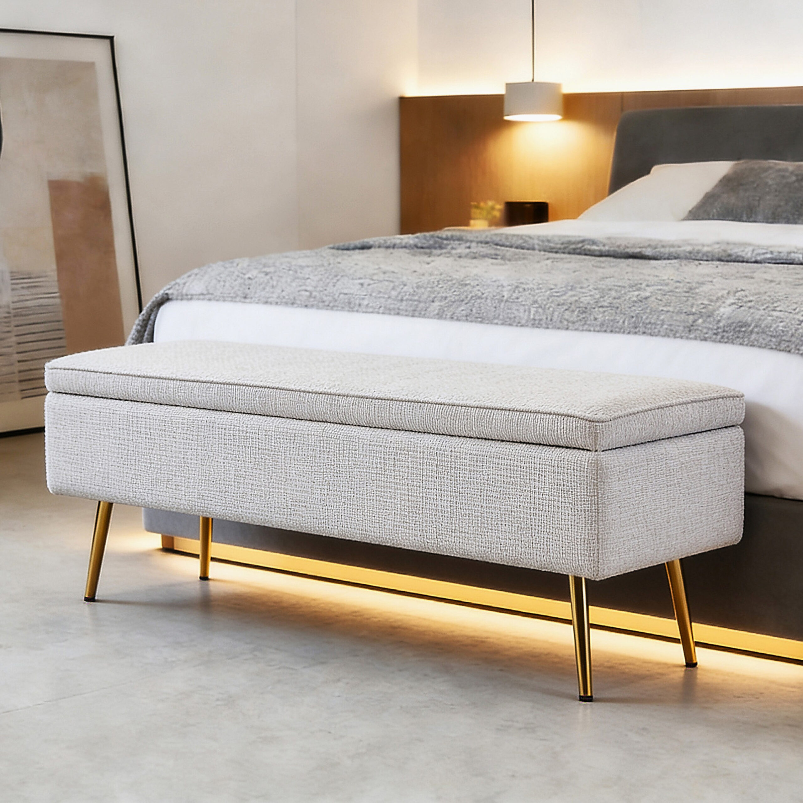 Pearl Bed Bench