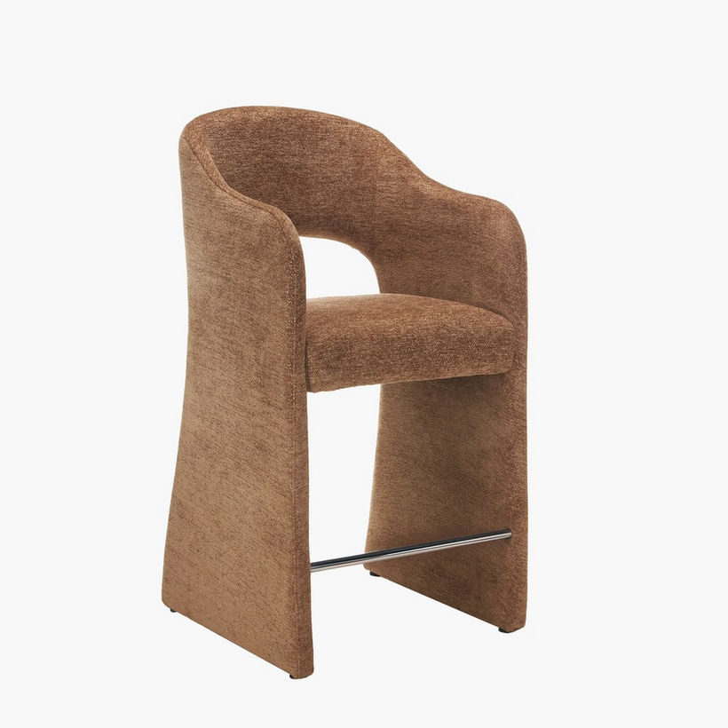 Vienna Fabric Counter Chair - Image 6