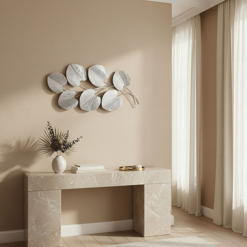 Percy Evara Aurum Metal Wall Decor - 47x94x4 cm - Image 5