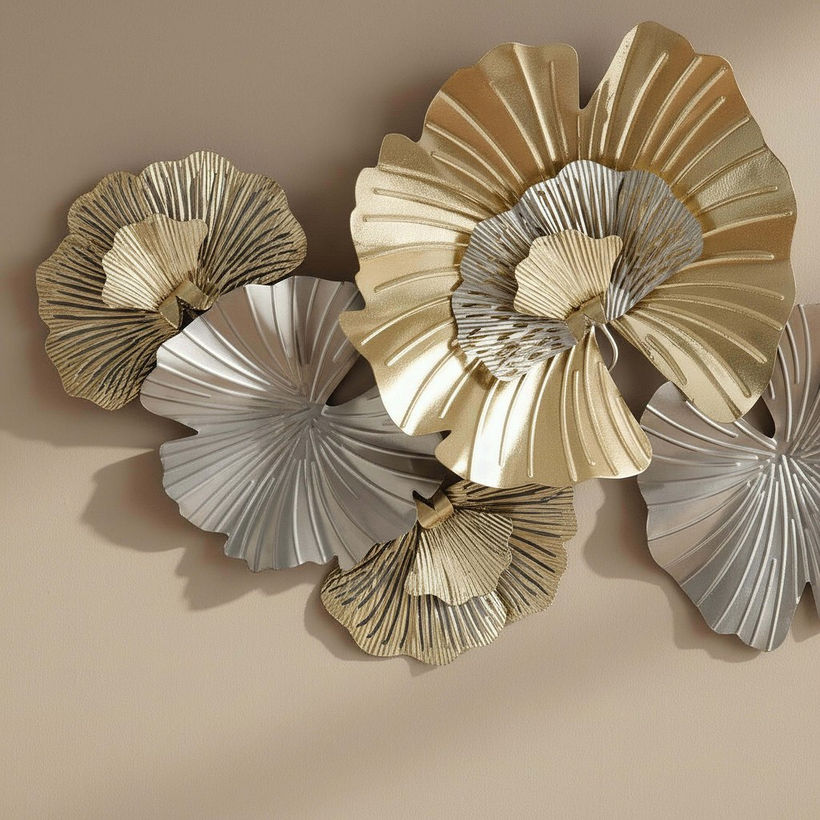 Aurum Percy Evara Metal Wall Decor - 85x49x6 cm - Image 3