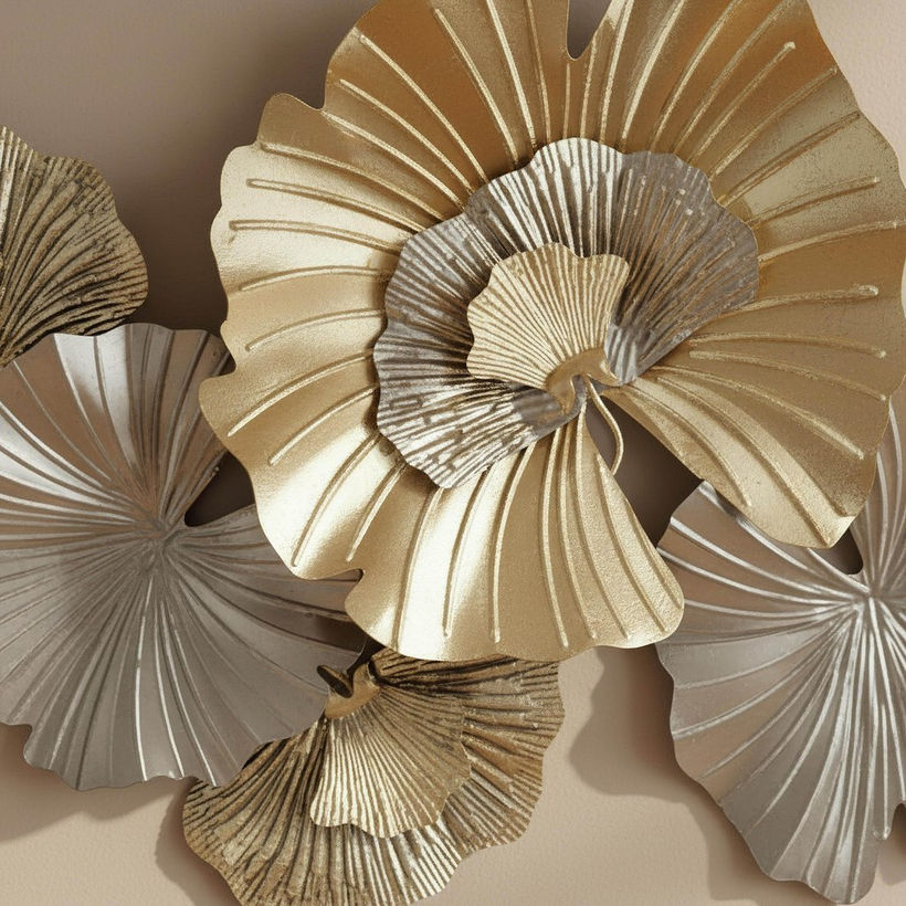 Aurum Percy Evara Metal Wall Decor - 85x49x6 cm - Image 4