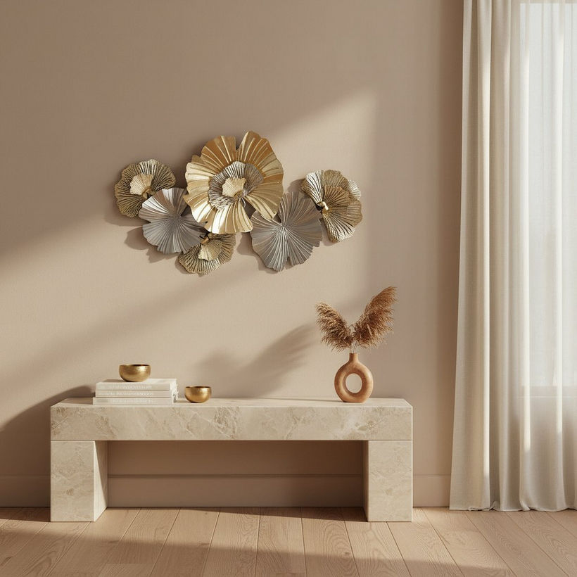 Aurum Percy Evara Metal Wall Decor - 85x49x6 cm - Image 5