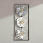 Monochrome Percy Evara Metal Wall Decor - 25x61x4 cm