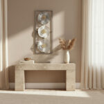 Monochrome Percy Evara Metal Wall Decor - 25x61x4 cm