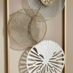 Monochrome Percy Evara Metal Wall Decor - 25x61x3 cm