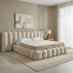 Cloudline Extended Queen Headboard with Hydraulic Base - 160x200 cm