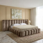 Cloudline Extended Queen Headboard with Hydraulic Base - 160x200 cm