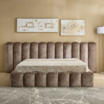 Cloudline Extended Queen Headboard with Hydraulic Base - 160x200 cm