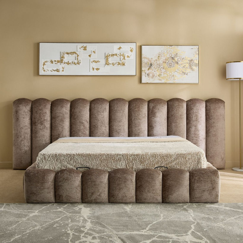 Cloudline Extended Queen Headboard with Hydraulic Base - 160x200 cm - Image 4