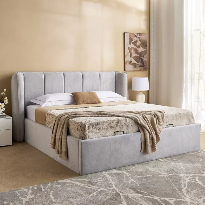 Hampton Carmen Upholstered Queen Headboard - 160x200 cm - Image 7