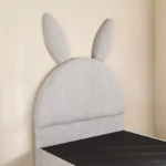 Ivory Hopper Upholstered Twin Headboard - 120x200 cm