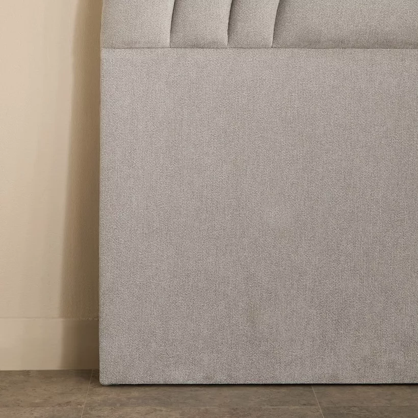 Ivory Crescent Upholstered Twin Headboard - 120x200 cm - Image 8