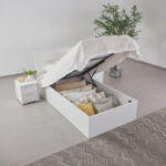 Frankfurt Hydraulic Storage Single Bed - 100x200 cm
