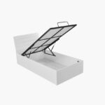 Frankfurt Hydraulic Storage Single Bed - 100x200 cm