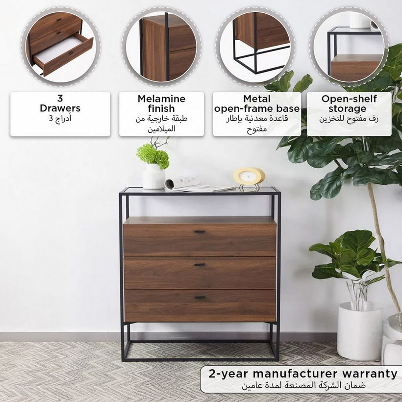 Ruby NXT 3-Drawer Young Dresser - Image 2
