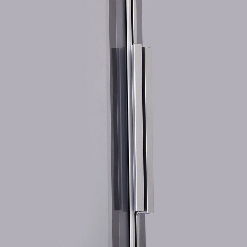 Frankfurt Smart 6-Door Transparent Glass Wardrobe with 2 Drawers - Image 9