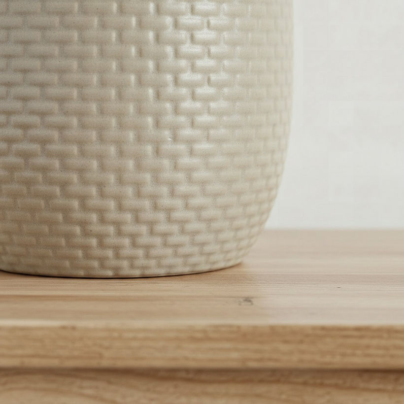 Sansa Siera Ceramic Planter - 12.5x12.5x11 cm - Image 4
