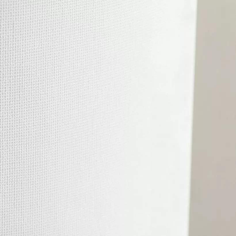 Bremer Metal Floor Lamp with Sturdy Base and Linen Shade - 40x159 cm - Image 4