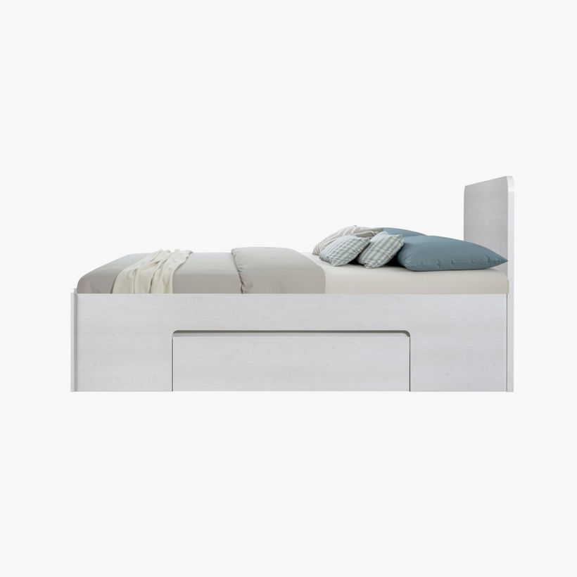 Movo Cervo King Bed with 3 Drawers - 180x200 cm - Image 5