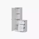 Movo Cervo Dresser with Mirror and Cushion Stool