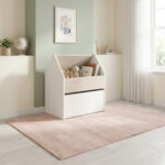 Movo Ivory Kids Toy Storage Unit